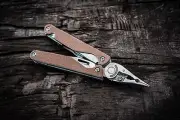 leatherman charge custom natural canvas micarta Scales