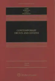 Contemporary Trusts and Estates, Hardcover by Gary, Susan N.; Borison, Jerome...