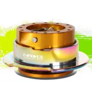 NRG SRK-250RG-MC STEERING WHEEL QUICK RELEASE KIT GEN 2.5 ROSE GOLD/NEO CHROME