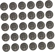 FONDOTIN Seedling Blocks 30pcs Compressed Peat Pellets Gardening for Plant Nursery