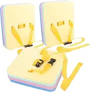 3Pcs Swim Float Back Board for Adults Durable Swimming Training Aid Waist Belt for Enhanced Confidence Comfort for Swim Practice Random Color