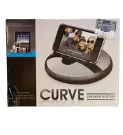 VTG IWAVE Curve Speaker System With Line in AUX input IPod MP3 Models IPhone