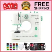 BCOOSS Portable Sewing Machine for Beginners 16 Built-in Stitches with Foot Peda
