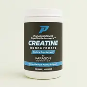 Paragon Nutrition Creatine Monohydrate | Unflavored | 500g | 100 Servings | Cognitive Performance Support