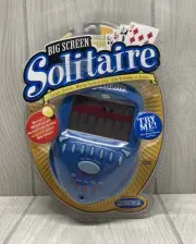 2004 Radica Big Screen Solitaire Handheld Electronic Game/New In Sealed Package