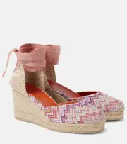 [Missoni] Missoni Eva 60 wedge sandals AU 9 white