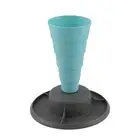 Baking Essential Portable Piping Bag Stand with Organized Storage Area
