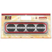 LED Autolamps Stop Tail Reverse Light Sequential Indicator Twin Blister