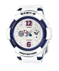 在飛比找Yahoo!奇摩拍賣優惠-Baby-G 繽紛色彩 少女時代兩地時間運動腕錶-46mm/