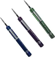 Y00/1.5mm Triwing Screwdriver Set,Compatible with Nintendo Switch Samsung Smartwatch,Tri-point Screwdriver Y1.5mm,S2 High Alloy Steel Head,Magnetic Y Tip,360° Rotary Cap