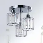 Semi Flush Mount Ceiling Light,3-Light Modern Close to Ceiling Light Fixtures,Ki