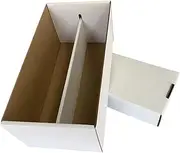 1-Pack • 2-Row Graded Card Storage Box • Woodhaven Trading Firm Brand