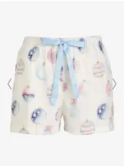 Peter Alexander Pajama Set Bauble Cracker Shorts Bon-Bons Christmas Gift Xxs