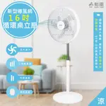 【勳風】16吋 導流旋風式 電風扇 立扇 循環扇 涼風扇 電扇 桌扇 大風量 辦公室 露營 新型導流網