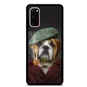 Detective Dog w/ Beret Case Cover For Samsung Galaxy S23 S22 Plus Ultra S21+ S20