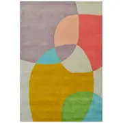 Modern Pebbles Handmade Wool Rug-6232-Multi-110x160cm