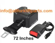 Forklift Retractable Seat Belt 5 Amp Activator Switch - Open N/O BLACK - 72"