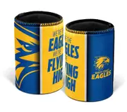 West Coast Eagles AFL SONG Beer Can Bottle Cooler Stubby Holder Cosy