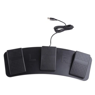FS3-P USB Foot Pedal Control Switch Keyboard Mouse For Computer PC Games Testing