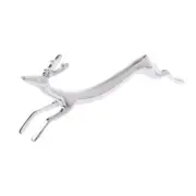 Alloy Running Deer Chopsticks Rest Spoon Stand Fork Knife Holder Decoration