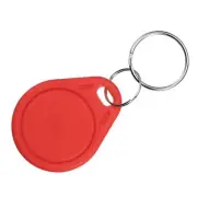 10Pcs IC Card Key Fobs RFID Proximity 13.56MHz Read Only Smart Token Tag Red
