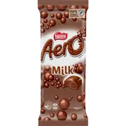 Nestle Aero Milk Chocolate Block Block 118g