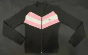 ATTICUS LADIES TRACKSUIT JACKET BLACK PINK WHITE
