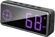 Heads Up Display for Cars - MPH Speed Meter Digital HUD GPS Speedometer - KM/H Overspeed Alarm LCD Wireless Head Up Display for Car & Trucks