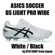 ASICS Soccer Cleats DS LIGHT PRO WIDE 1103A110.101 White / Black