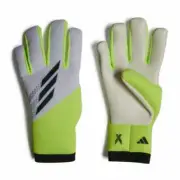 adidas X Speedportal Training Soccer Gloves - White/Lucid Lemon/Black