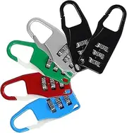 CANIGHT Bag Locks for Travel 6 Pack Suitcase Locks Anti-Theft Combination Padlock Password for Luggage Backpacks