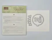 Sizzix Big Shot For Stampin Up! Ballon Framelits Dies 137362