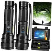 Flashlights LED High Lumens Rechargeable, 990,000 Lumen Super Bright