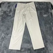 Dockers Khaki Pants Mens 33x32 Pleated Classic Fit Cotton