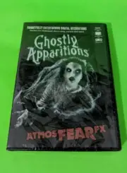 Atmos Fear FX Ghostly Apparitions DVD Halloween Horror Themed Video Effects RARE