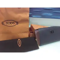 在飛比找蝦皮購物優惠-TOD'S 小皮件 皮夾  錢包（全新正品）