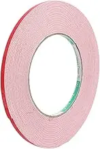 uxcell Sealing Foam Tape 5mm Wide 1mm Thick 10m/32.8ft Long, Self Adhesive Weather Strip for Window Door Insulation, Red White