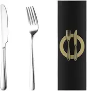 Western Tableware Steak Knife Set, Fork Knife Combination Set, Household Fork Stainless Steel Knife and Fork Gift Box