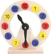 UPKOCH Educational Toys Wooden Sorting Clock for Boys and Girls Toddler Games Boys and Girls Toys Wooden Clock
