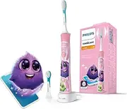 Philips Battery Powered Sonicare for Kids Sonic Electric Toothbrush (Model HX6352/42)