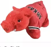Arkansas Razorbacks My Pillow Pet Plush New