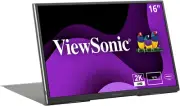 VG1656-2K 16 Inch WQXGA 1600P IPS Portable Monitor with 2 Way Powered 65W USB C,