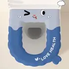With Handle Toilet Seat Cover Cartoon Closestool Mat Toilet Pad Lavatory