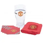 Manchester United FC Core Stripe Mini Bar Set Red/White One Size