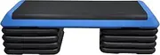 XL - Aerobic Step - 110cm*40cm Cardio Exercise Stepper - Blue Stepper 8 Risers