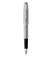 Parker Sonnet Fountain Pen | Stainless Steel with Palladium Trim | Medium Nib |