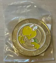 Wonder Ball Series 1 Coin - Koopa Troopa Coin - Brand New Factory Sealed
