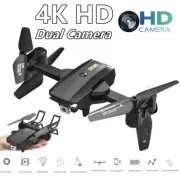 4K HD DUAL CAMERA DRONE 4-AXIS AEROCRAFT 2.4GHZ RC QUADCOPTER KID HELICOPTER TOY