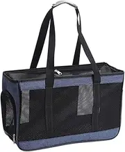 EXAOMBLE Breathable Cat Carrier Bag Portable Outdoor Pet Pouch for Pets Shoulder Strap Comfortable Mesh for Travel and Hiking Activities