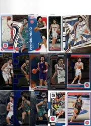 Cade Cunningham 20 count BASKETBALL SUPER Card Lot w/ Insert DETROIT PISTONS UU